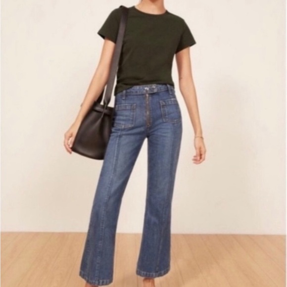 Reformation Ellie Jeans size 24 - Picture 1 of 6